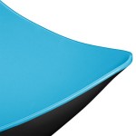 GET ML-220-BL/BK Brasilia 4 Qt. Blue and Black Flare Melamine Bowl - 3/Case GET ML-220-BL/BK Brasilia 4 Qt. Blue and Black Flare Melamine Bowl - 3/Case