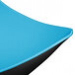 GET ML-220-BL/BK Brasilia 4 Qt. Blue and Black Flare Melamine Bowl - 3/Case GET ML-220-BL/BK Brasilia 4 Qt. Blue and Black Flare Melamine Bowl - 3/Case
