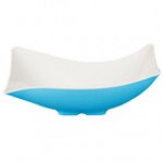 GET ML-220-BL/BK Brasilia 4 Qt. Blue and Black Flare Melamine Bowl - 3/Case GET ML-220-BL/BK Brasilia 4 Qt. Blue and Black Flare Melamine Bowl - 3/Case