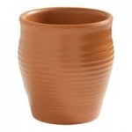American Metalcraft Marra 22 oz. Terracotta Round Melamine Bowl