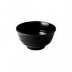 Elite Global Solutions JW1107 Zen 1.1 Qt. Black Bowl - 6/Case