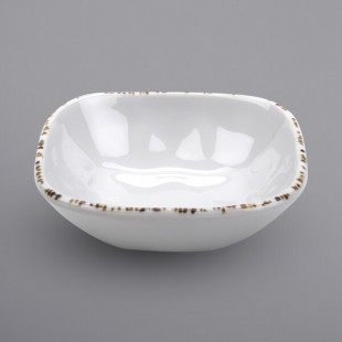 GET SB-5-UM Urban Mill 5 oz. Glazed Irregular Square Melamine Bowl - 48/Case GET SB-5-UM Urban Mill 5 oz. Glazed Irregular Square Melamine Bowl - 48/Case