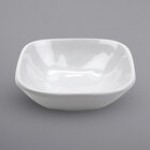 GET SB-5-UM Urban Mill 5 oz. Glazed Irregular Square Melamine Bowl - 48/Case