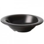 GET B-790 Black Elegance 1.9 Qt. Black Slanted Melamine Bowl