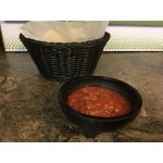 GET MOJ-803-BK Viva Mexico Melamine 26 oz. Molcajete Bowl - 12/Pack