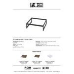 Smart Buffet Ware T-Collection by Front of the House 20 3/4