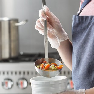 Vollrath 46908 8 oz. Two-Piece Stainless Steel Ladle