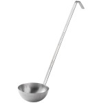 Vollrath 46908 8 oz. Two-Piece Stainless Steel Ladle