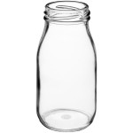 Acopa 6 oz. Customizable Glass Milk Bottle - 12/Case Acopa 6 oz. Customizable Glass Milk Bottle - 12/Case