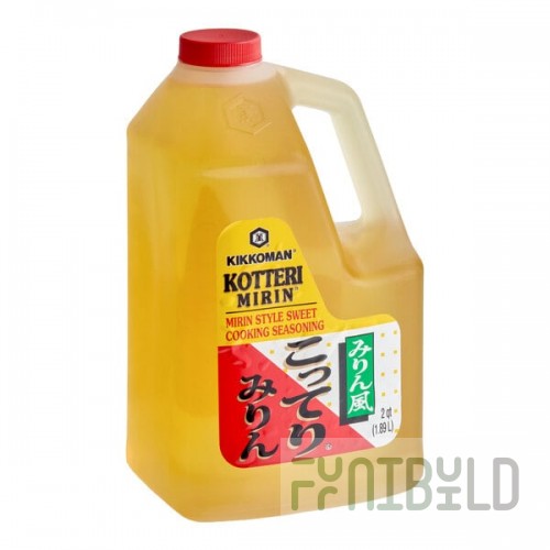 Kikkoman .5 Gallon Kotteri Mirin Sweet Seasoning - 6/Case