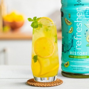 Smartfruit Restore Kiwi / Mint / Lemongrass Refresher Beverage 1:1 Concentrate 48 fl. oz.