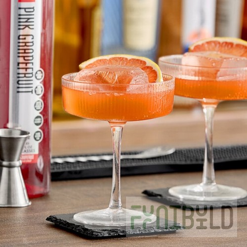 SHOTT Pink Grapefruit Real Fruit Concentrated Flavoring Syrup 1 Liter