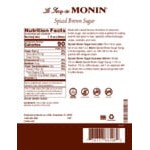 Monin Premium Spiced Brown Sugar Flavoring Syrup 1 Liter - 4/Case Monin Premium Spiced Brown Sugar Flavoring Syrup 1 Liter - 4/Case