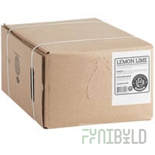 Jones Lemon Lime Beverage / Soda Syrup 3 Gallon Bag in Box