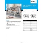 Acopa Heavy Weight 8 Qt. Dripless Full Size Stackable Stainless Steel Roll Top Chafer Acopa Heavy Weight 8 Qt. Dripless Full Size Stackable Stainless Steel Roll Top Chafer
