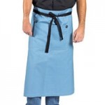 Uncommon Chef 3119 Egg Customizable 100% Cotton Canvas Marvel Bistro Apron with Natural Webbing and 1 Pocket - 33