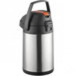 Acopa 3 Liter Stainless Steel Lined Decaf Airpot with Metal Lever