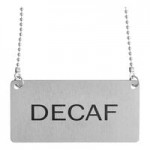 Acopa 3 Liter Stainless Steel Lined Decaf Airpot with Metal Lever