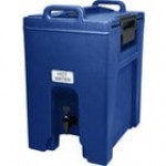 Cambro UC1000157 Ultra Camtainer® 10.5 Gallon Coffee Beige Insulated Beverage Dispenser