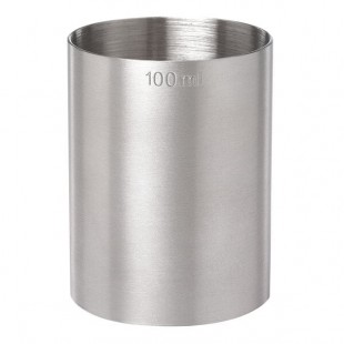 Barfly® M37054 100 mL (3.38 oz.) Stainless Steel Thimble Measure Barfly® M37054 100 mL (3.38 oz.) Stainless Steel Thimble Measure
