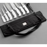 Choice 9 Piece Knife Set with White Handles