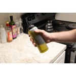 OXO 11219400 Good Grips 16 oz. Clear Standard Chef's Squeeze Bottle with Black Cap OXO 11219400 Good Grips 16 oz. Clear Standard Chef's Squeeze Bottle with Black Cap