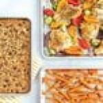 Nordic Ware Naturals 3-Piece 20 Gauge Wire in Rim Aluminum Bun / Sheet Pan Set 43174