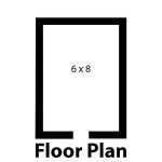 Norlake Fast Trak 6' x 8' x 8' 7
