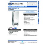 Beverage-Air HBF27HC-1-HS 30