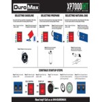 DuroMax 320 CC Tri Fuel Digital Inverter Portable Generator with CO Alert XP7000iHT - 7,000/5,500W, 120/240V DuroMax 320 CC Tri Fuel Digital Inverter Portable Generator with CO Alert XP7000iHT - 7,000/5,500W, 120/240V