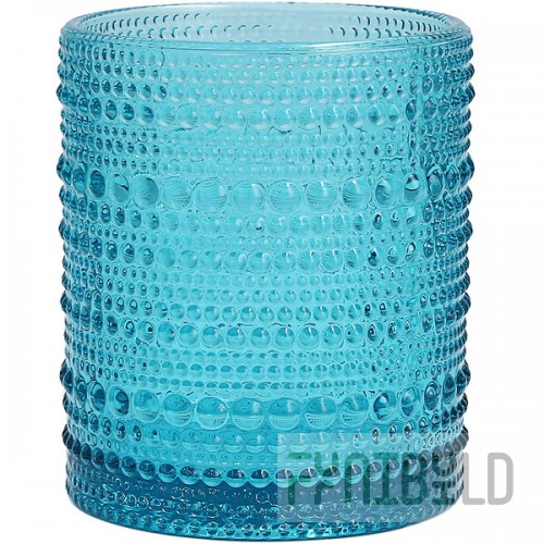 Zwiesel Fortessa Jupiter 10 oz. Lagoon Blue Rocks / Double Old Fashioned Glass - 24/Case