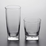 Acopa Cube Rocks / Old Fashioned and Beverage Glass Set - 24/Set