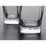 Acopa Cube Rocks / Old Fashioned and Beverage Glass Set - 24/Set