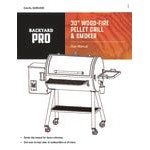 Backyard Pro Swivel Stem Caster with Brake for PL2030 Outdoor Pellet Grill