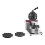 Estella WBMX1A Belgian Waffle Maker with Bubble Waffle on a Stick Plate - 120V, 1,340W