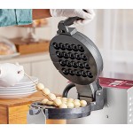 Estella WBMX1A Belgian Waffle Maker with Bubble Waffle on a Stick Plate - 120V, 1,340W