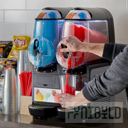 Vollrath VCBF128-37-AF Dual 2.6 Gallon Frozen Beverage Machine - Autofill Ready
