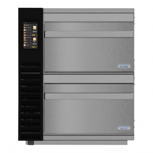 TurboChef Plexor M2 Electric Countertop Impingement Ventless Double Oven with One Touch Controls and Single 50 Amp Plug - 208/240V, 1 Phase TurboChef Plexor M2 Electric Countertop Impingement Ventless Double Oven with One Touch Controls and Single 50 Amp Plug - 208/240V, 1 Phase