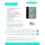 TurboChef Plexor M2 Electric Countertop Impingement Ventless Double Oven with One Touch Controls and Single 50 Amp Plug - 208/240V, 1 Phase TurboChef Plexor M2 Electric Countertop Impingement Ventless Double Oven with One Touch Controls and Single 50 Amp Plug - 208/240V, 1 Phase