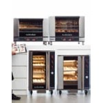 Moffat E27M2-P Turbofan Single Deck Full Size 2 Pan Electric Convection Oven with Mechanical Controls - 208V, 1 Phase, 2.7 kW