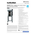 Moffat E32T5-P Turbofan Single Deck Full Size Electric Touch Screen Convection Oven with Steam Injection - 208V, 1 Phase, 5.6 kW Moffat E32T5-P Turbofan Single Deck Full Size Electric Touch Screen Convection Oven with Steam Injection - 208V, 1 Phase, 5.6 kW