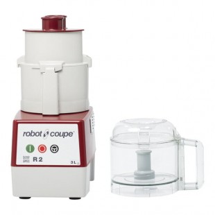 Robot Coupe R2NCLR Combination Food Processor with 3 Qt. / 3 Liter Clear Bowl, Continuous Feed & 2 Discs - 1 hp Robot Coupe R2NCLR Combination Food Processor with 3 Qt. / 3 Liter Clear Bowl, Continuous Feed & 2 Discs - 1 hp