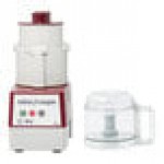 Robot Coupe R2NCLR Combination Food Processor with 3 Qt. / 3 Liter Clear Bowl, Continuous Feed & 2 Discs - 1 hp