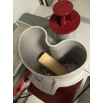 Robot Coupe R2NCLR Combination Food Processor with 3 Qt. / 3 Liter Clear Bowl, Continuous Feed & 2 Discs - 1 hp