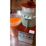 Robot Coupe R2NCLR Combination Food Processor with 3 Qt. / 3 Liter Clear Bowl, Continuous Feed & 2 Discs - 1 hp