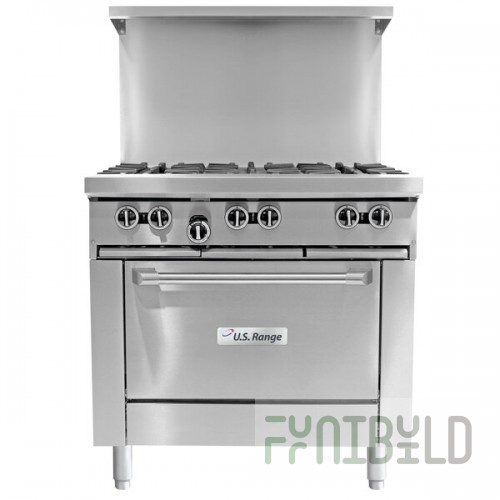 U.S. Range U36-2G24R LP Liquid Propane 2 Burner 36