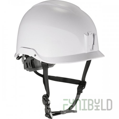 Ergodyne Skullerz 8974 White Class E Safety Helmet with 6-Point Ratchet Suspension