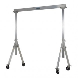 Vestil 12' x 12' Aluminum Gantry Crane with Adjustable Height AHA-2-12-12 - 2,000 lb. Capacity Vestil 12' x 12' Aluminum Gantry Crane with Adjustable Height AHA-2-12-12 - 2,000 lb. Capacity