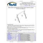 Vestil 12' x 12' Aluminum Gantry Crane with Adjustable Height AHA-2-12-12 - 2,000 lb. Capacity Vestil 12' x 12' Aluminum Gantry Crane with Adjustable Height AHA-2-12-12 - 2,000 lb. Capacity