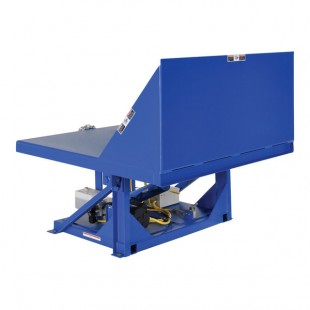 Vestil Efficiency Master Blue Tilt Table with 48 Vestil Efficiency Master Blue Tilt Table with 48